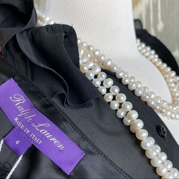 Ralph Lauren Cindy Bridle-Jacquard Pencil Skirt - Picture 4 of 16